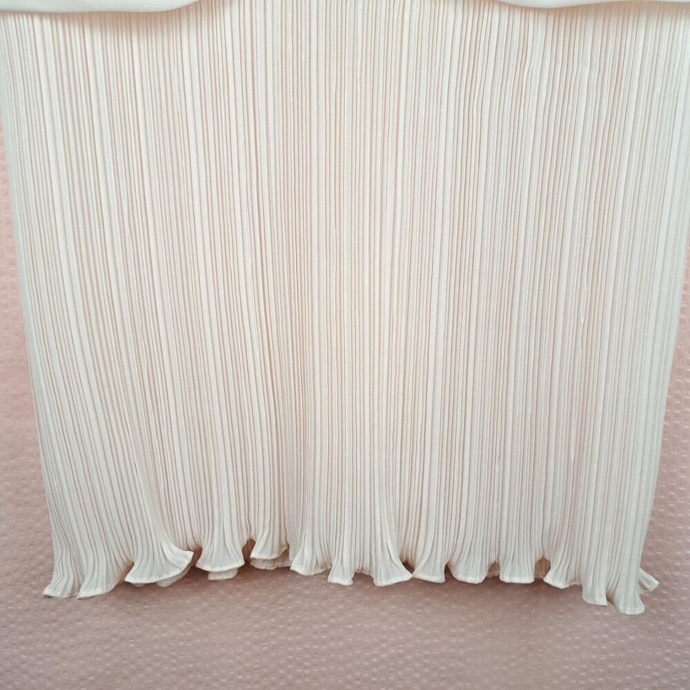 Vintage Patra Beautiful Dress Beaded 20s Style Pleated Bottom Long Sleeve L/XL - Picture 7 of 12